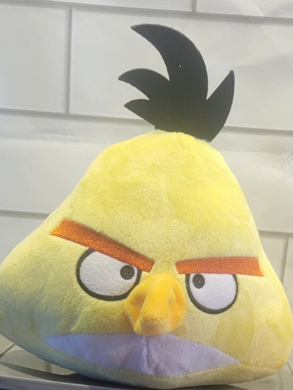 Angry Birds Yellow Plush Pet Toy - Yellow